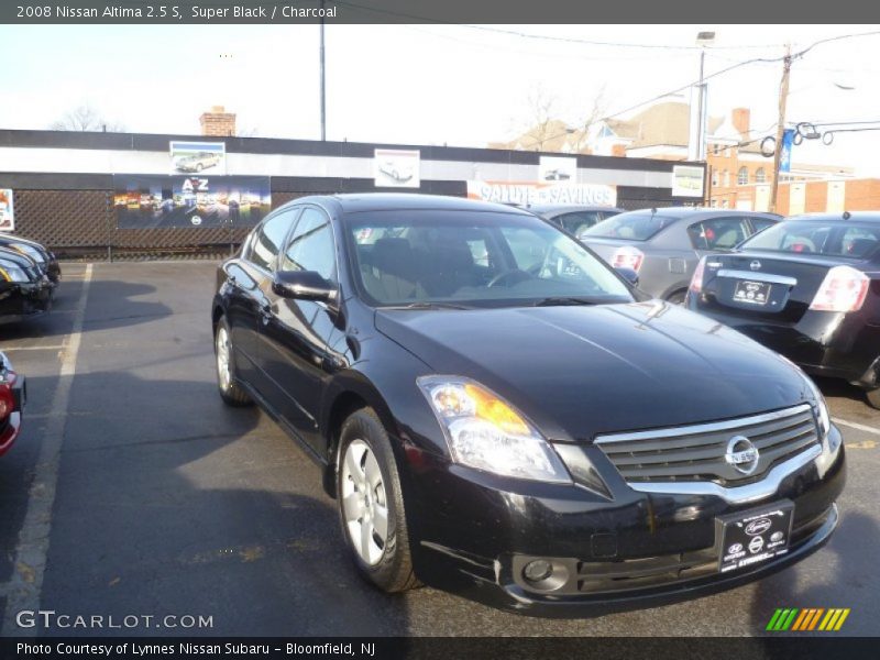 Super Black / Charcoal 2008 Nissan Altima 2.5 S