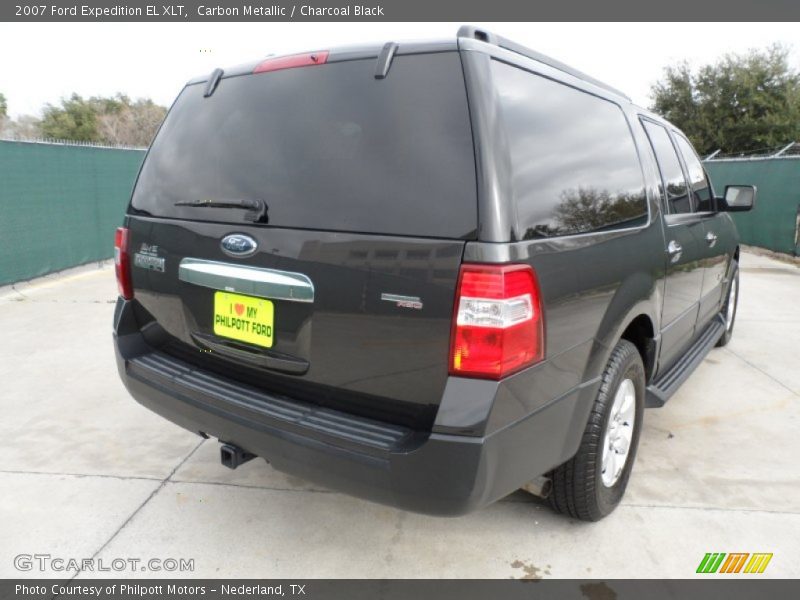 Carbon Metallic / Charcoal Black 2007 Ford Expedition EL XLT
