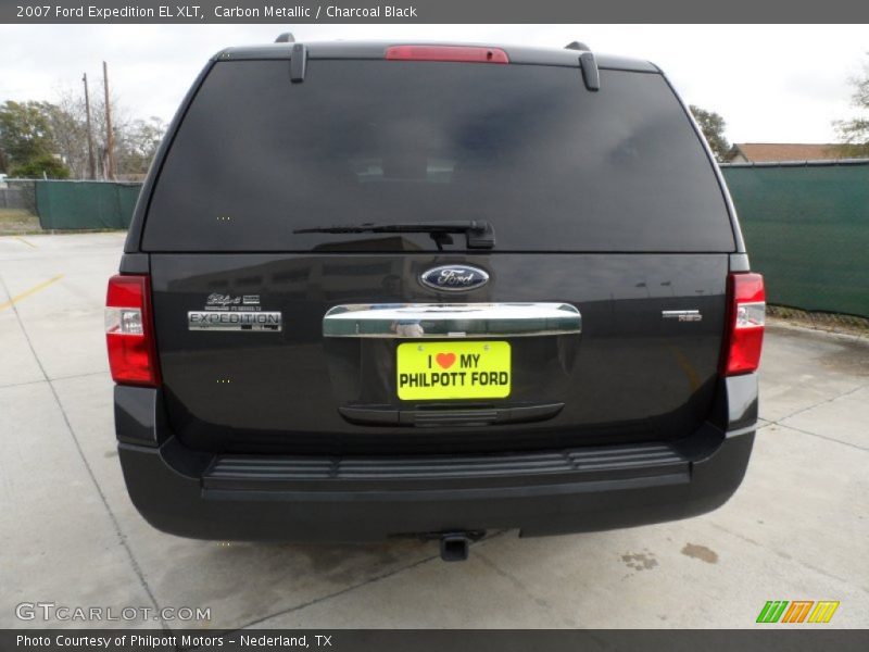 Carbon Metallic / Charcoal Black 2007 Ford Expedition EL XLT