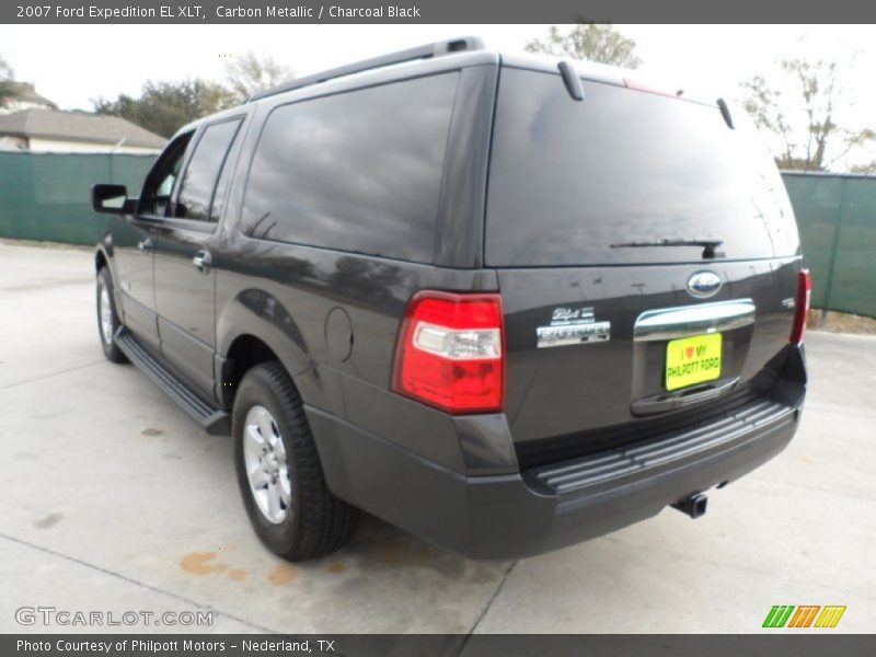 Carbon Metallic / Charcoal Black 2007 Ford Expedition EL XLT