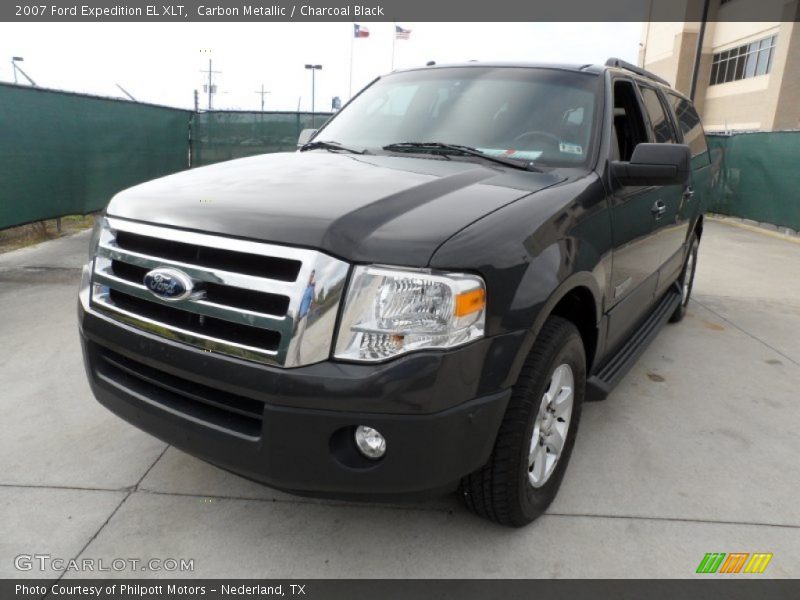 Carbon Metallic / Charcoal Black 2007 Ford Expedition EL XLT