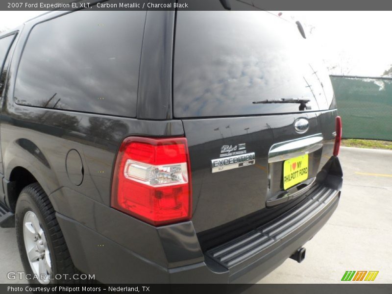 Carbon Metallic / Charcoal Black 2007 Ford Expedition EL XLT