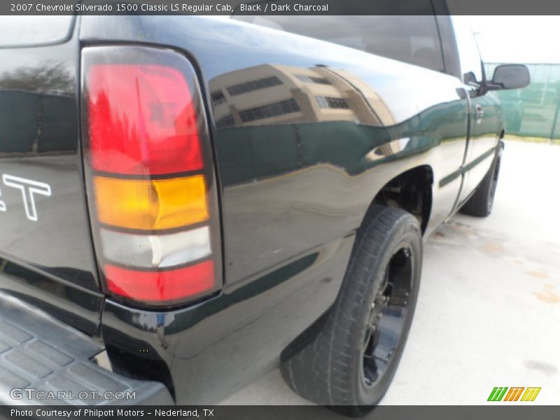 Black / Dark Charcoal 2007 Chevrolet Silverado 1500 Classic LS Regular Cab