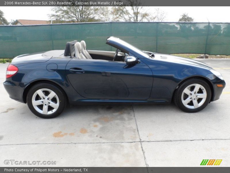 2006 SLK 280 Roadster Caspian Blue Metallic