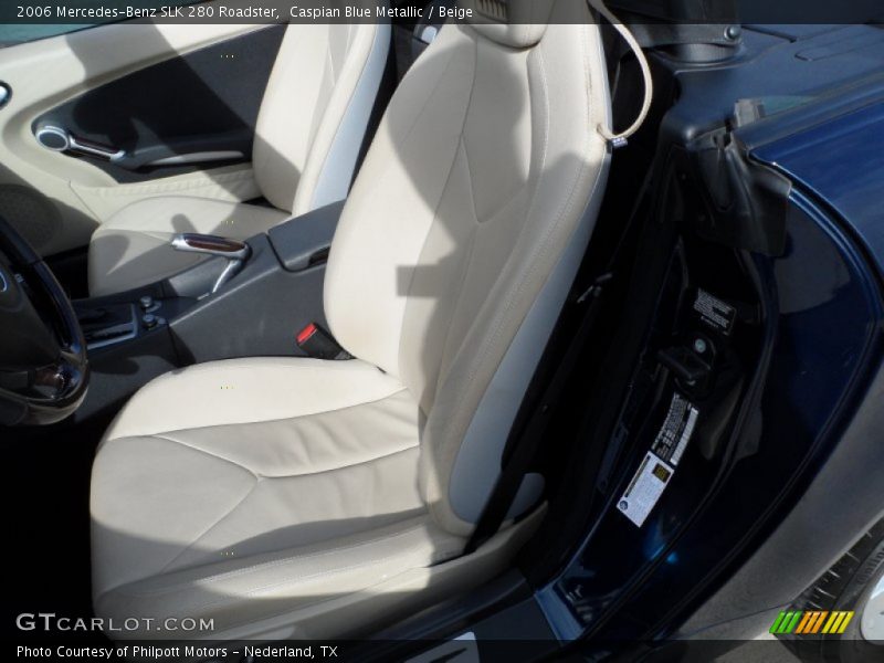  2006 SLK 280 Roadster Beige Interior