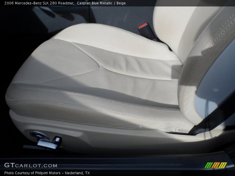 Caspian Blue Metallic / Beige 2006 Mercedes-Benz SLK 280 Roadster