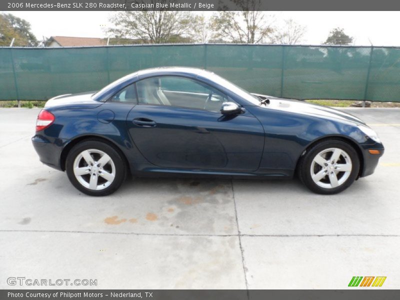  2006 SLK 280 Roadster Caspian Blue Metallic