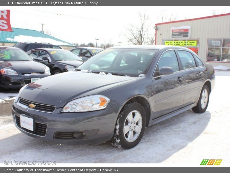 Cyber Gray Metallic / Ebony 2011 Chevrolet Impala LT