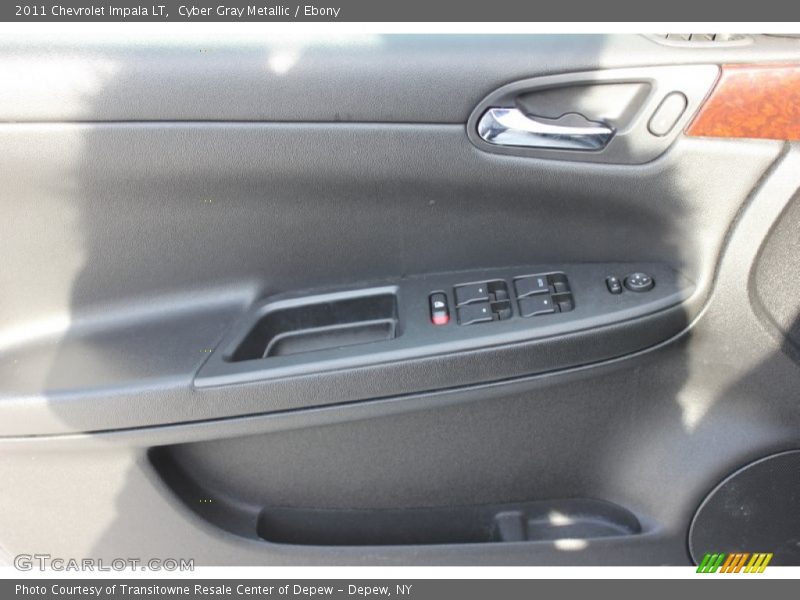 Cyber Gray Metallic / Ebony 2011 Chevrolet Impala LT