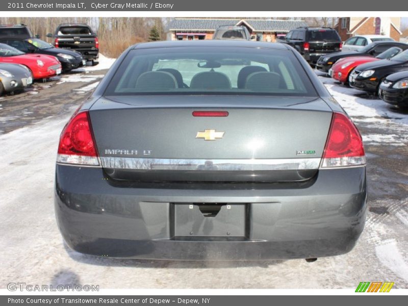 Cyber Gray Metallic / Ebony 2011 Chevrolet Impala LT