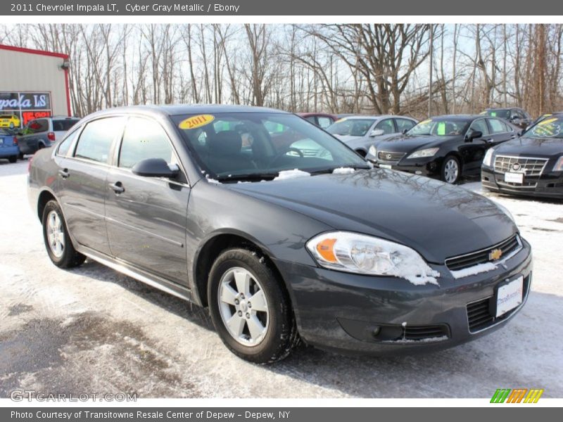 Cyber Gray Metallic / Ebony 2011 Chevrolet Impala LT