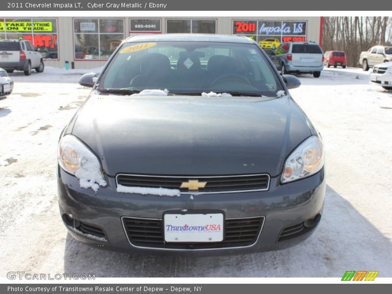 Cyber Gray Metallic / Ebony 2011 Chevrolet Impala LT