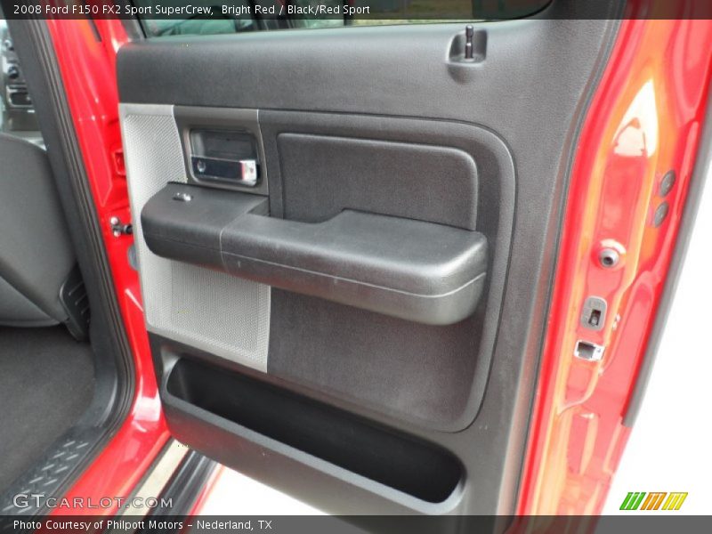 Bright Red / Black/Red Sport 2008 Ford F150 FX2 Sport SuperCrew