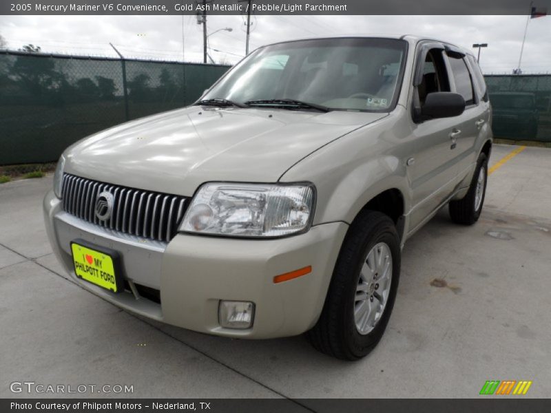 Gold Ash Metallic / Pebble/Light Parchment 2005 Mercury Mariner V6 Convenience