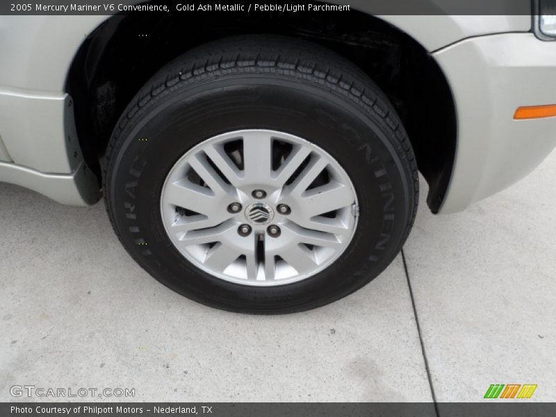 Gold Ash Metallic / Pebble/Light Parchment 2005 Mercury Mariner V6 Convenience