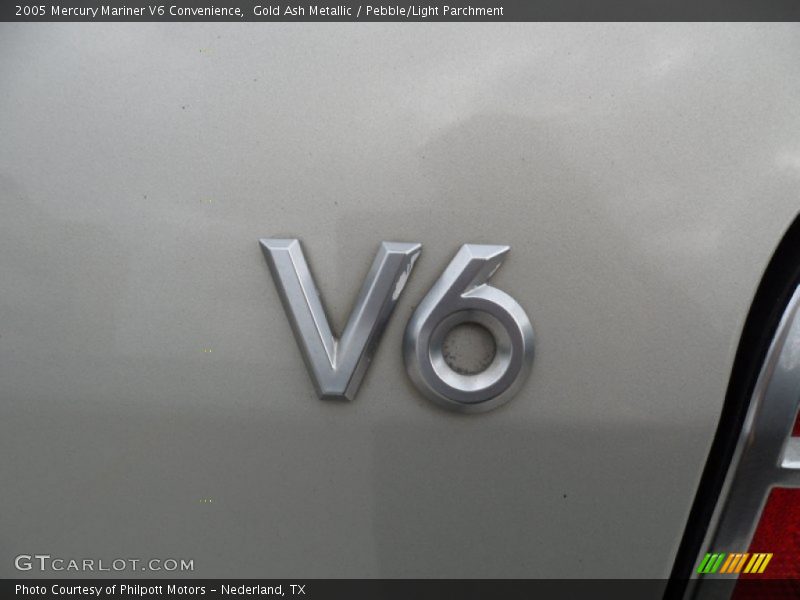 Gold Ash Metallic / Pebble/Light Parchment 2005 Mercury Mariner V6 Convenience