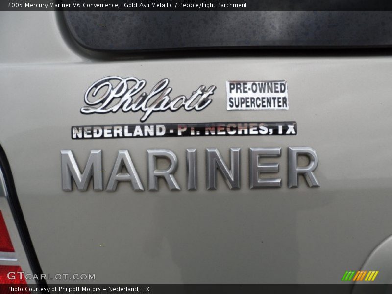 Gold Ash Metallic / Pebble/Light Parchment 2005 Mercury Mariner V6 Convenience