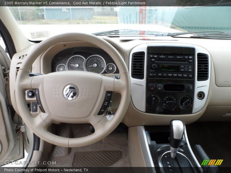 Gold Ash Metallic / Pebble/Light Parchment 2005 Mercury Mariner V6 Convenience