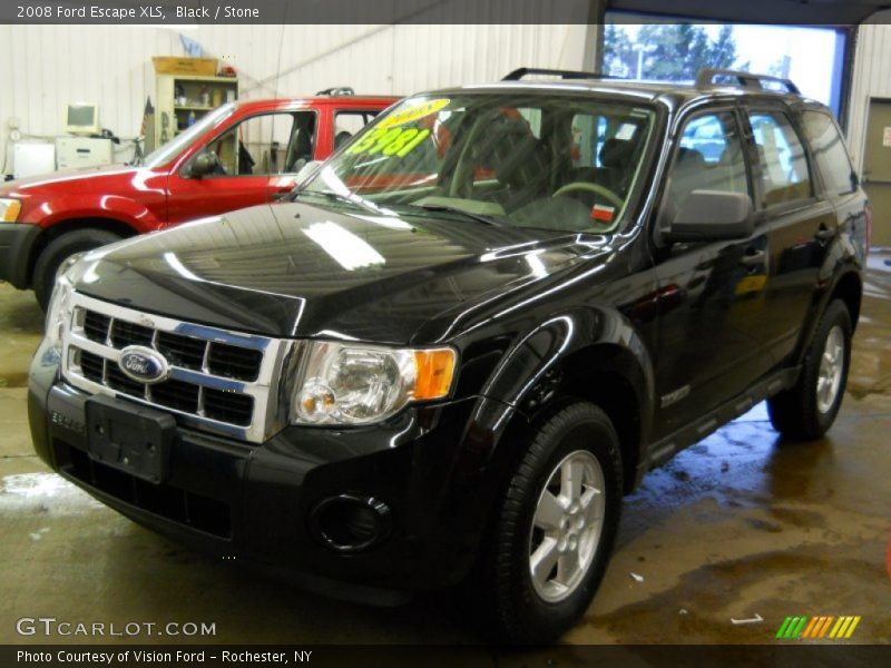 Black / Stone 2008 Ford Escape XLS