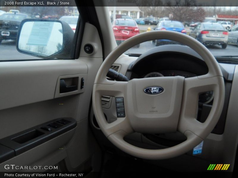 Black / Stone 2008 Ford Escape XLS