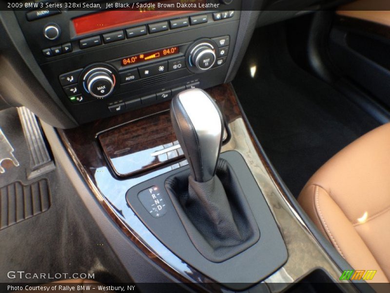 Jet Black / Saddle Brown Dakota Leather 2009 BMW 3 Series 328xi Sedan
