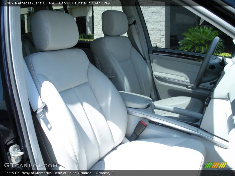 Capri Blue Metallic / Ash Grey 2007 Mercedes-Benz GL 450