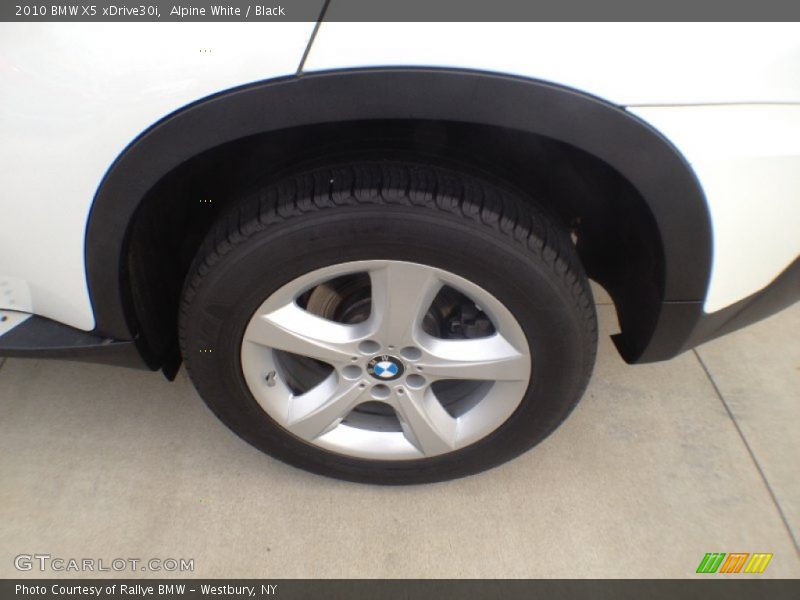 Alpine White / Black 2010 BMW X5 xDrive30i