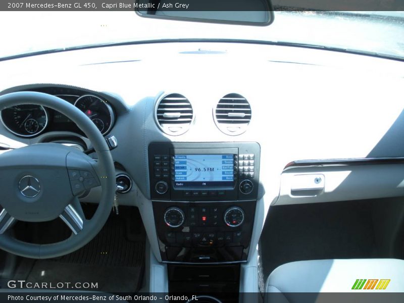 Capri Blue Metallic / Ash Grey 2007 Mercedes-Benz GL 450