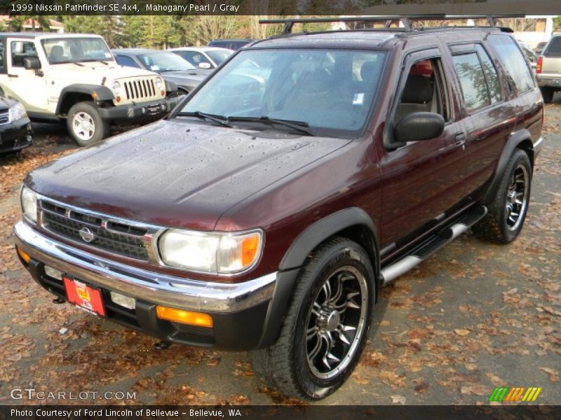 Mahogany Pearl / Gray 1999 Nissan Pathfinder SE 4x4