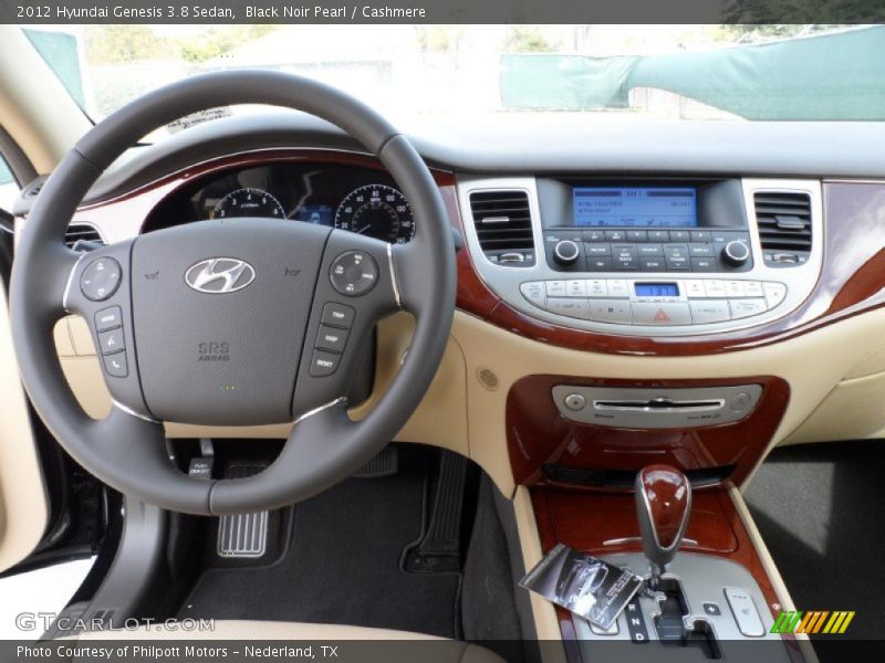 Dashboard of 2012 Genesis 3.8 Sedan
