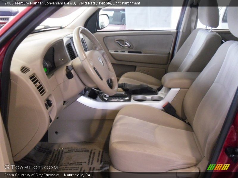 Vivid Red / Pebble/Light Parchment 2005 Mercury Mariner Convenience 4WD