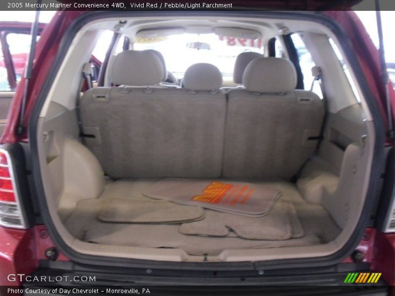 Vivid Red / Pebble/Light Parchment 2005 Mercury Mariner Convenience 4WD