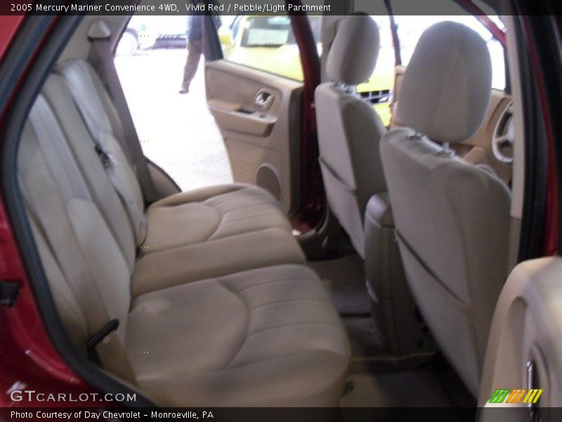 Vivid Red / Pebble/Light Parchment 2005 Mercury Mariner Convenience 4WD
