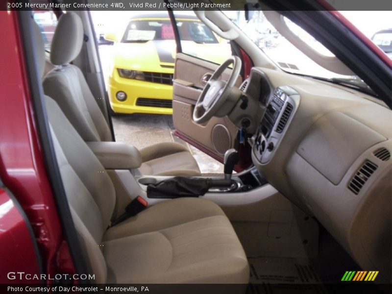 Vivid Red / Pebble/Light Parchment 2005 Mercury Mariner Convenience 4WD