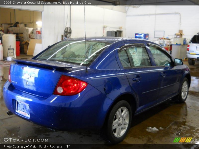 Arrival Blue Metallic / Gray 2005 Chevrolet Cobalt LS Sedan