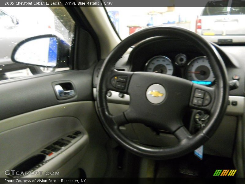Arrival Blue Metallic / Gray 2005 Chevrolet Cobalt LS Sedan