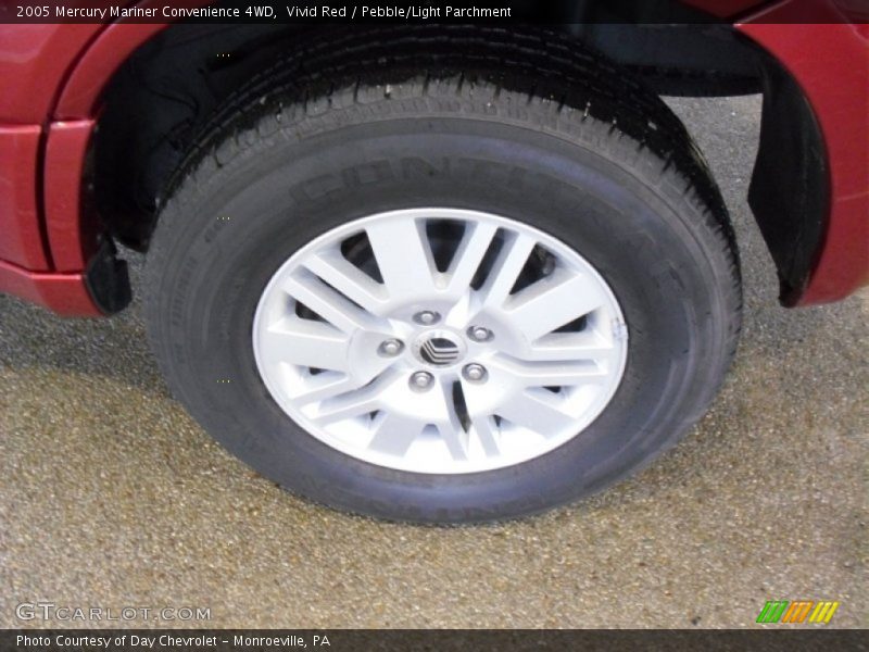 Vivid Red / Pebble/Light Parchment 2005 Mercury Mariner Convenience 4WD