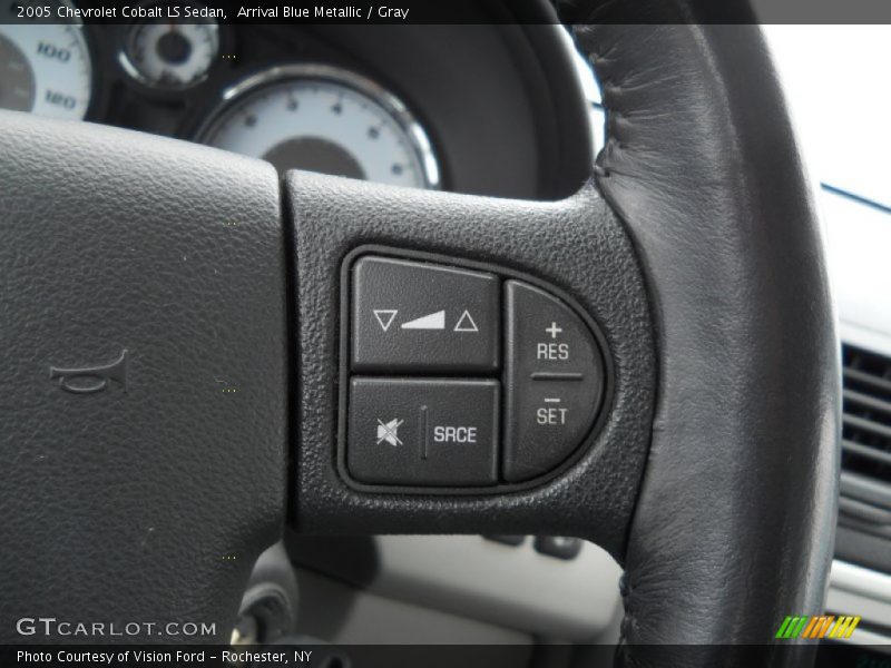 Arrival Blue Metallic / Gray 2005 Chevrolet Cobalt LS Sedan