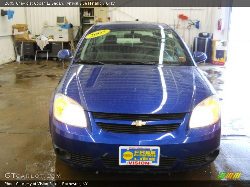 Arrival Blue Metallic / Gray 2005 Chevrolet Cobalt LS Sedan