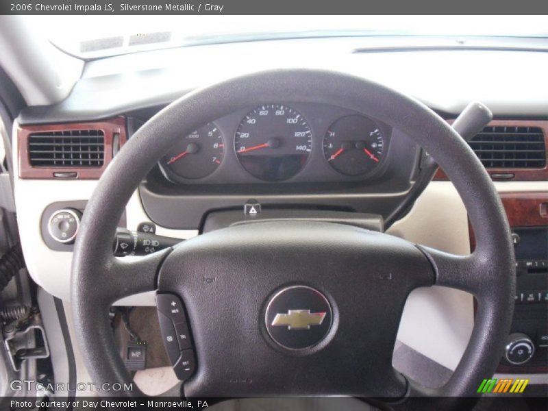 Silverstone Metallic / Gray 2006 Chevrolet Impala LS