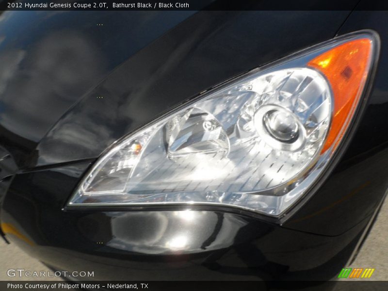 Bathurst Black / Black Cloth 2012 Hyundai Genesis Coupe 2.0T