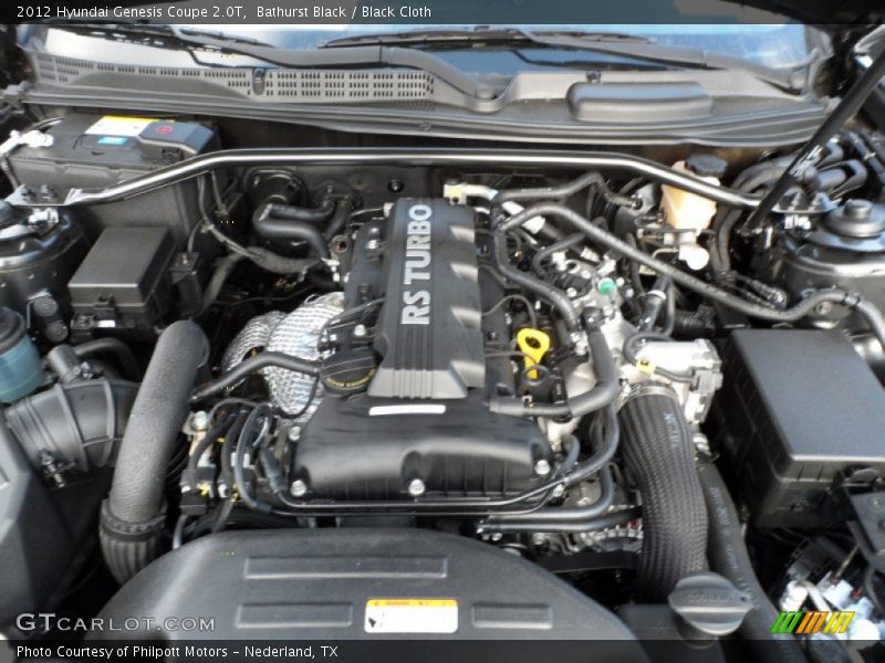 Bathurst Black / Black Cloth 2012 Hyundai Genesis Coupe 2.0T