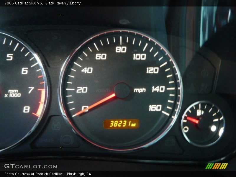 Black Raven / Ebony 2006 Cadillac SRX V6