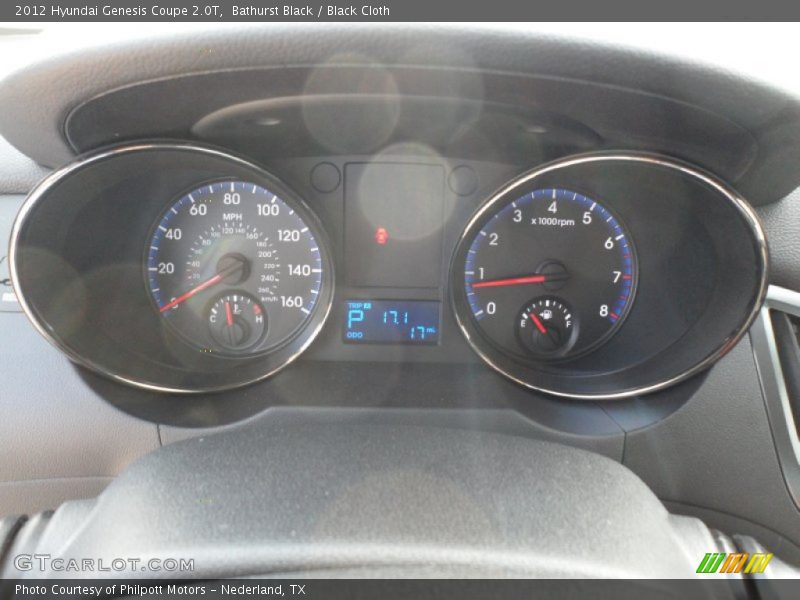 Bathurst Black / Black Cloth 2012 Hyundai Genesis Coupe 2.0T