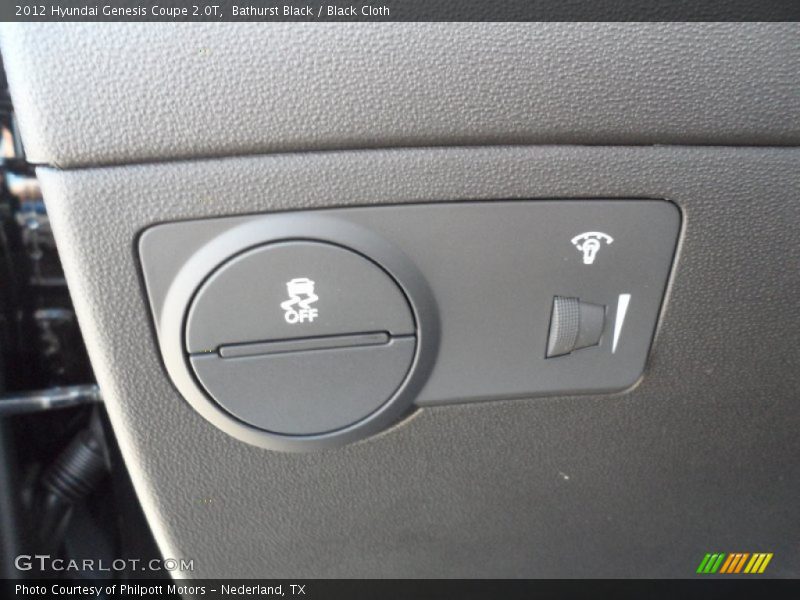 Bathurst Black / Black Cloth 2012 Hyundai Genesis Coupe 2.0T