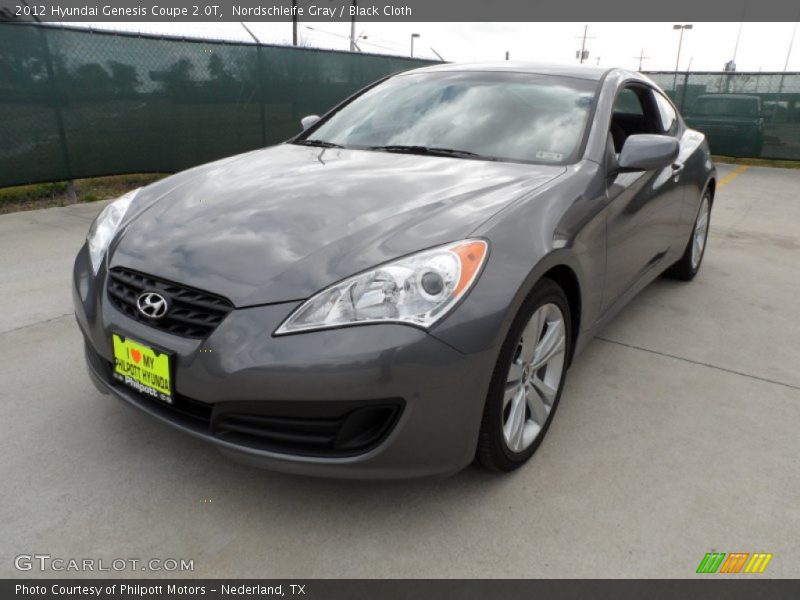Nordschleife Gray / Black Cloth 2012 Hyundai Genesis Coupe 2.0T