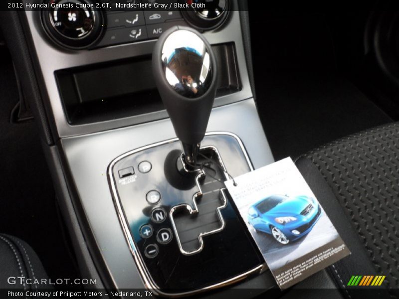 Nordschleife Gray / Black Cloth 2012 Hyundai Genesis Coupe 2.0T