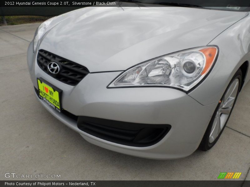 Silverstone / Black Cloth 2012 Hyundai Genesis Coupe 2.0T