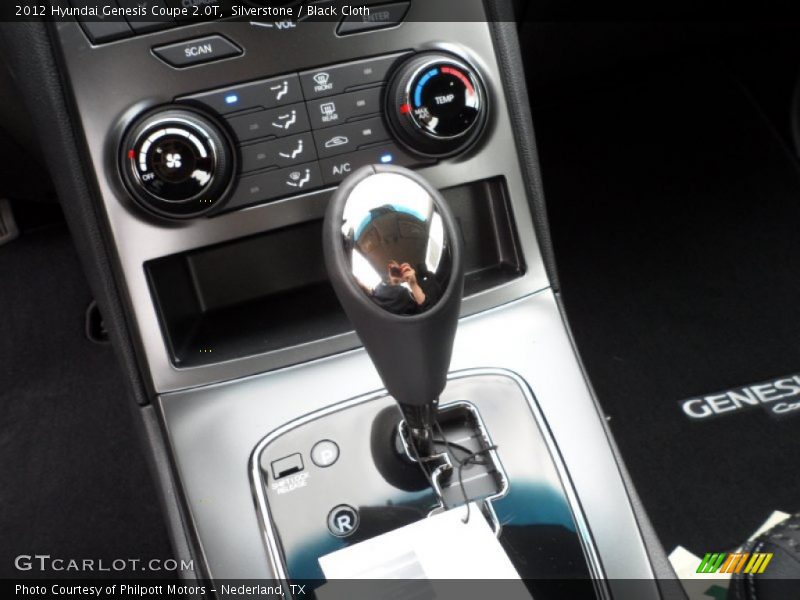 Silverstone / Black Cloth 2012 Hyundai Genesis Coupe 2.0T