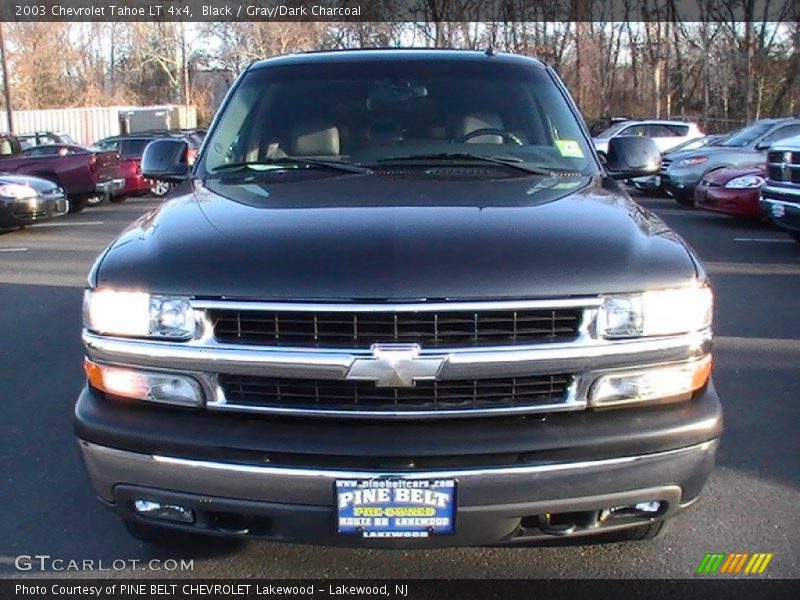 Black / Gray/Dark Charcoal 2003 Chevrolet Tahoe LT 4x4